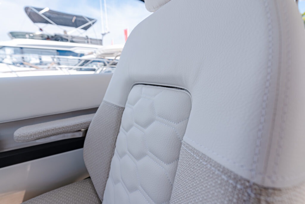 Upholstery for Boats - PACYFIC - Boat Upholstery 23 Pacyfic Pilot Seats Nimbus Boats Yacht Upholstery 2