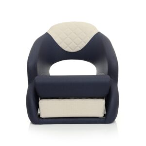 Navy Beige Pilot Seat